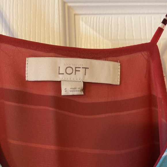 LOFT RacerBack Lined Top - Picture 3 of 4